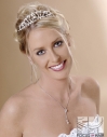 Bride hair hairstyle upstyle updo formal