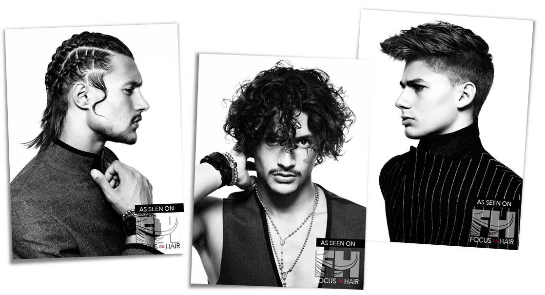 Hot Men by Carole Haddad of Corcorz Hair 