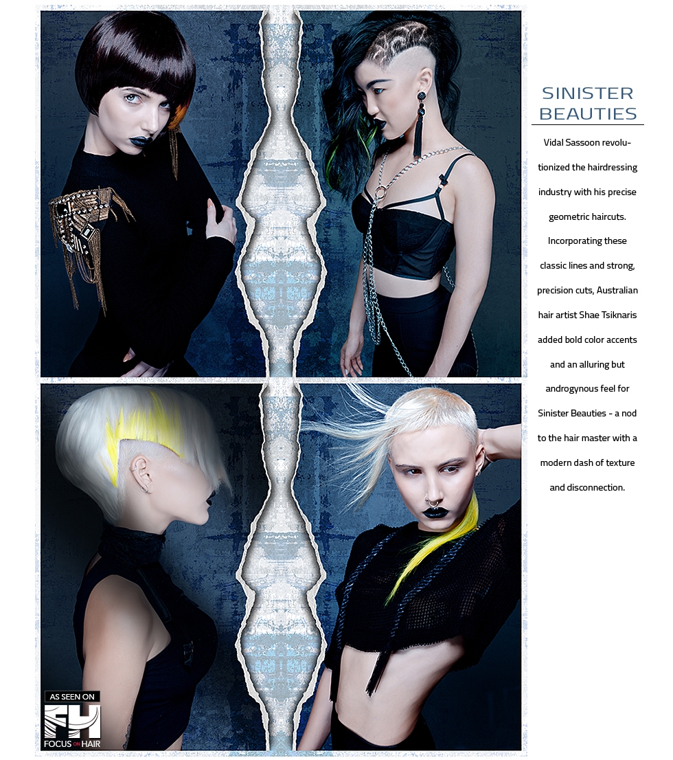 Sinister Beauties Collection by Shae Tsiknaris