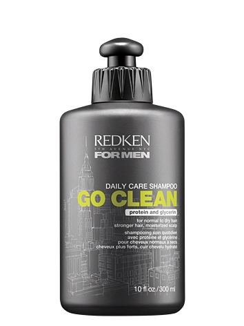 gnier Intensiv Daisy Redken Go Clean Daily Care Moisturizing Shampoo for Men | Focus on Hair