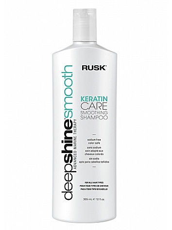 Rusk Deepshine Smooth Keratin Care Smoothing Shampoo